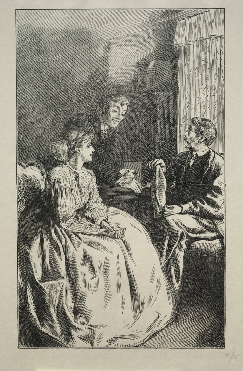 Kuinka kadotin viikset, 1866. tekijältä Charles Samuel Keene
