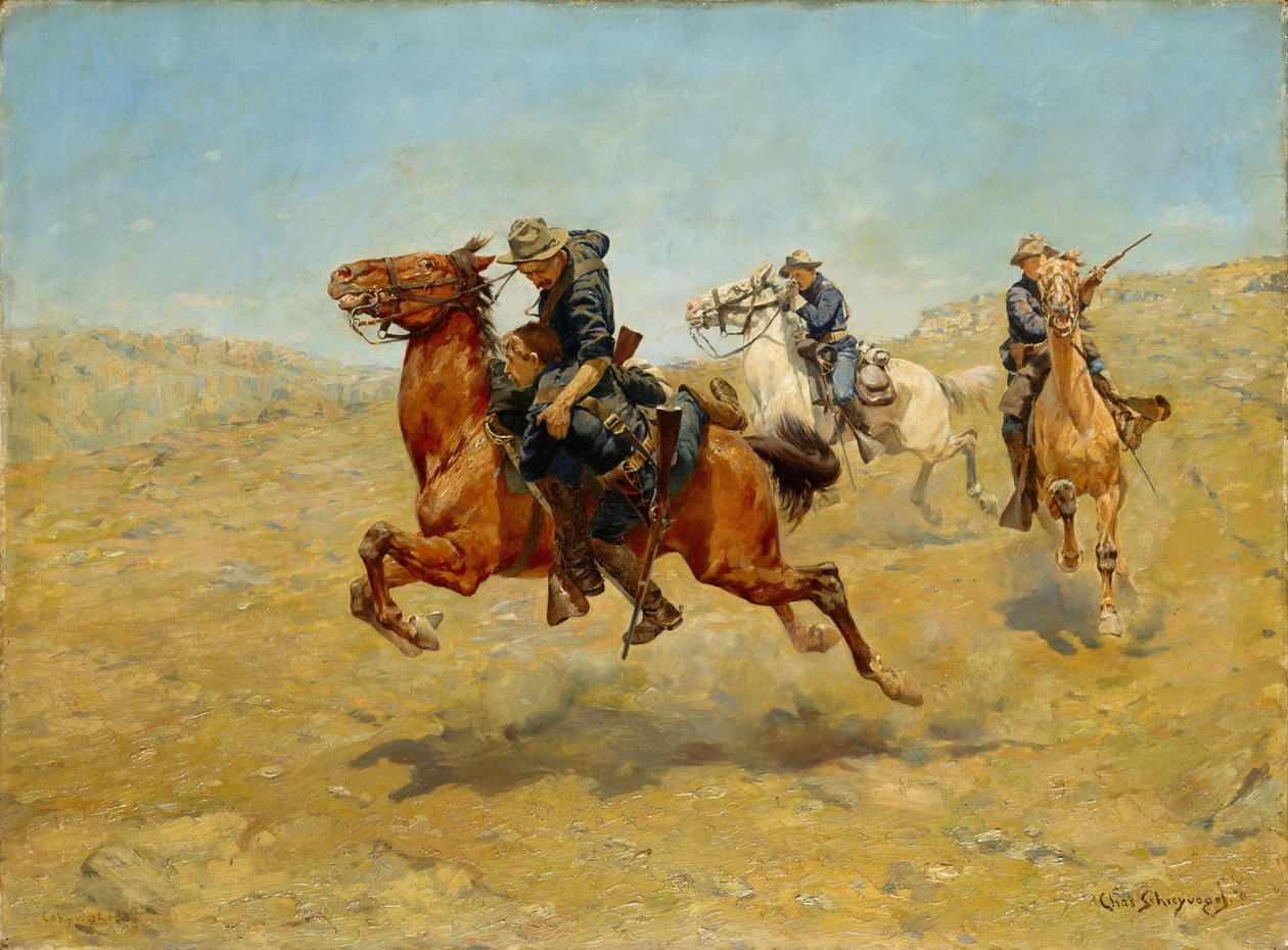 Minun Bunkieni, 1899 tekijältä Charles Schreyvogel