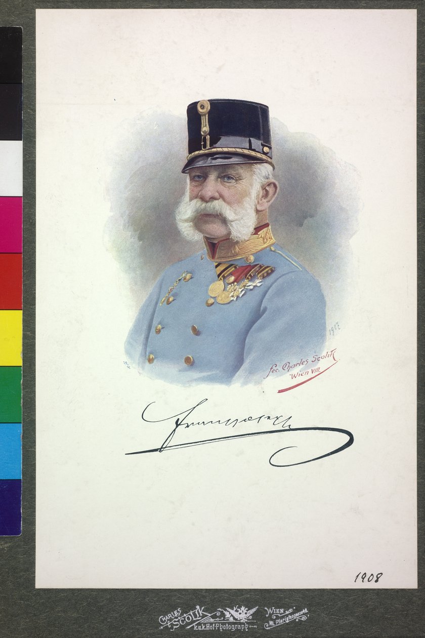 Itävallan keisari Franz Joseph I tekijältä Charles Scolik