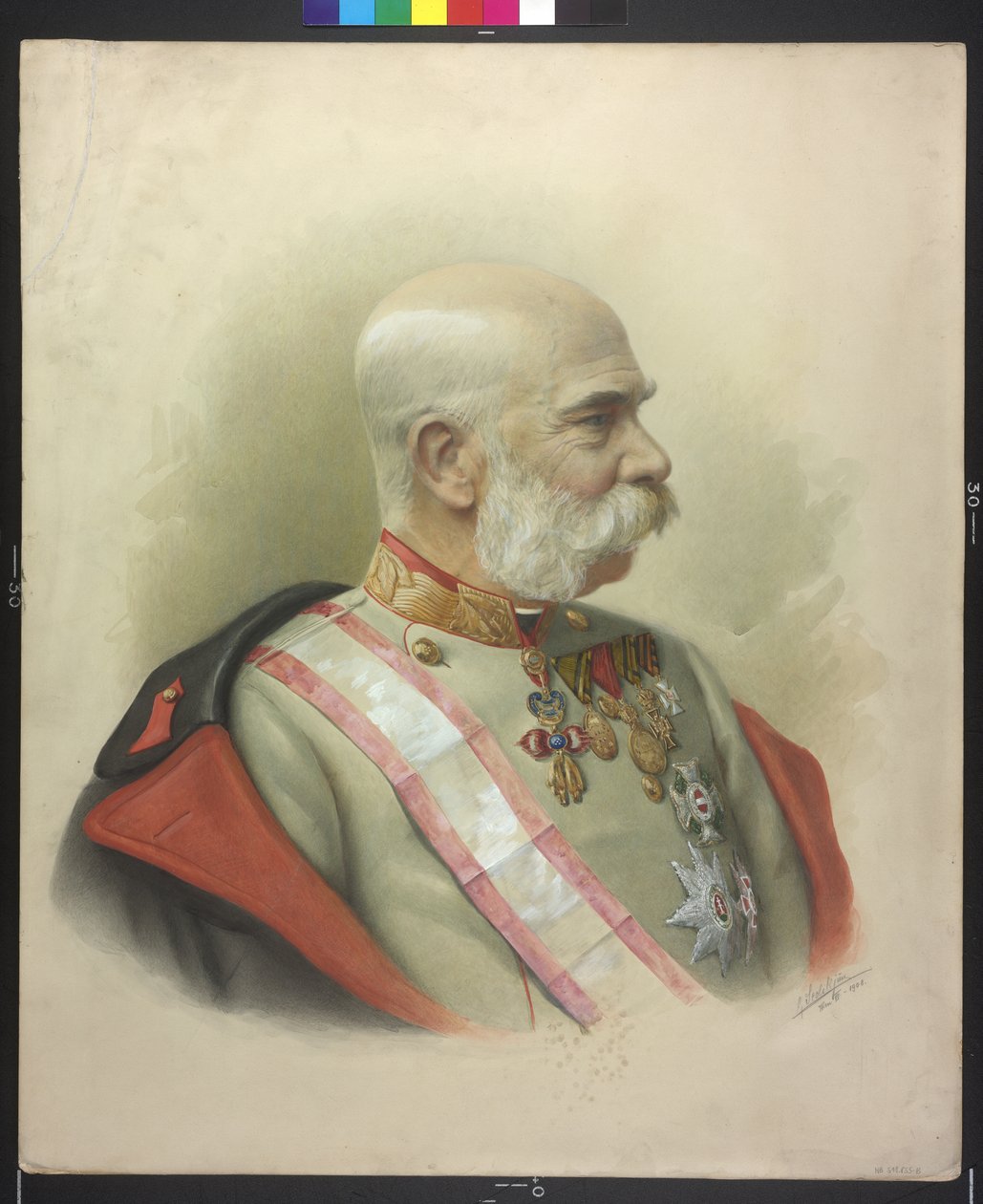 Franz Joseph I, Itävallan keisari myöhempinä vuosina tekijältä Charles Scolik