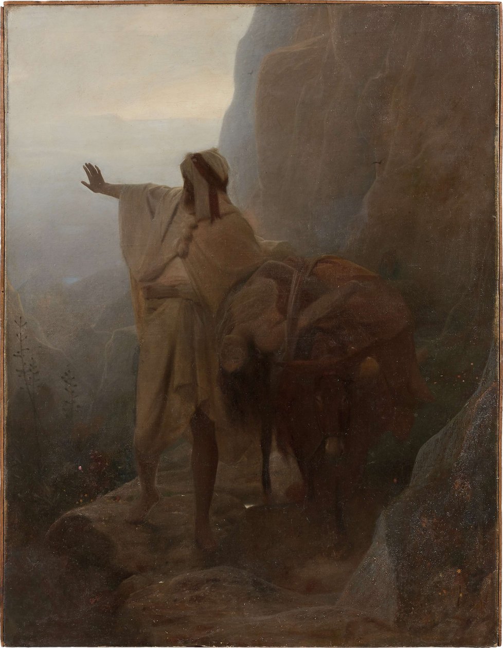 La dona del levita Efraïm. finlandès tekijältä Charles Sellier