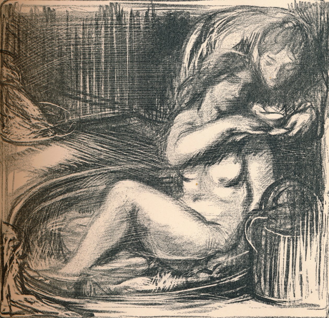 "Kuppi teetä", 1891 tekijältä Charles Shannon