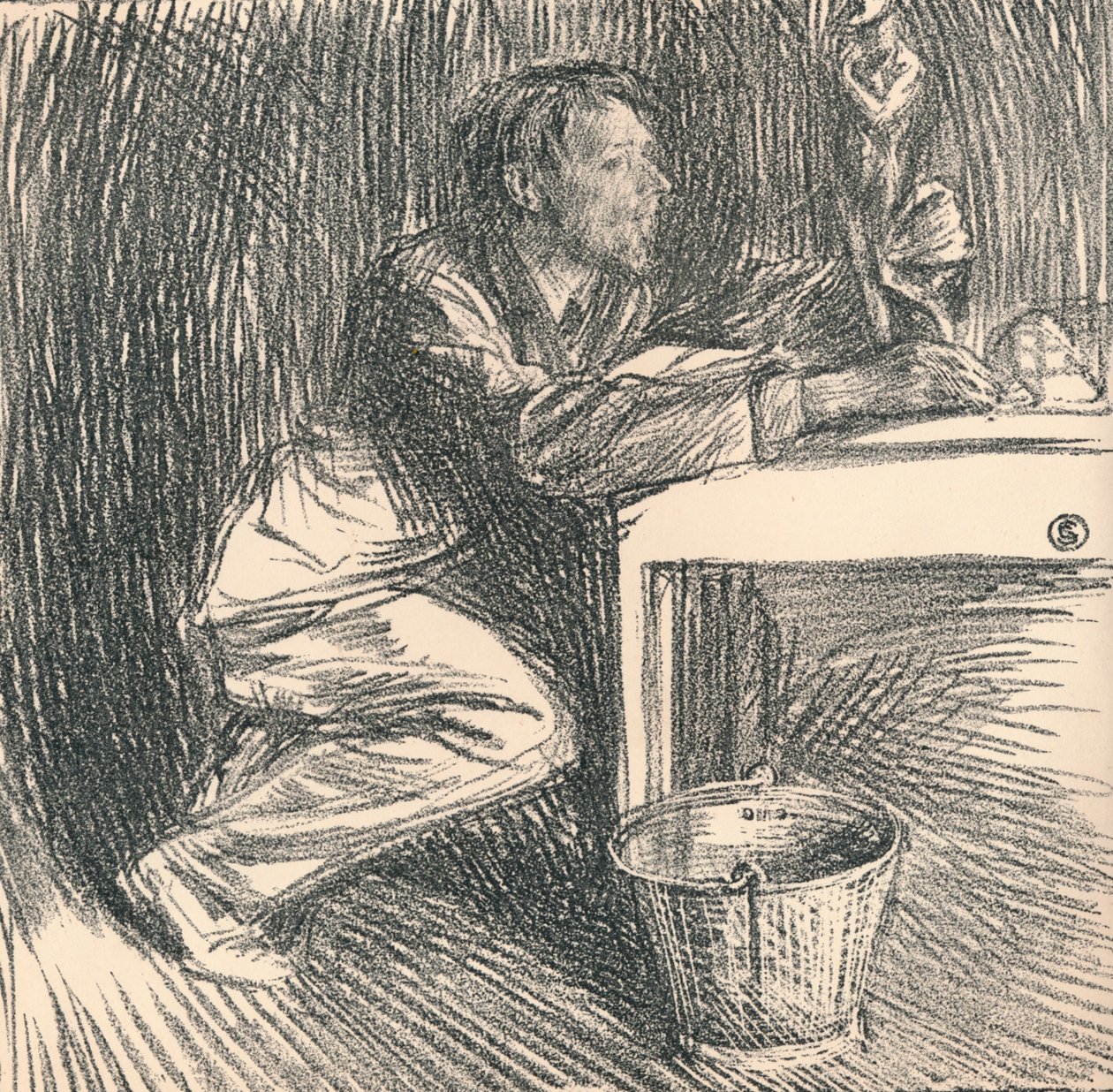 "The Modeller", 1891 tekijältä Charles Shannon