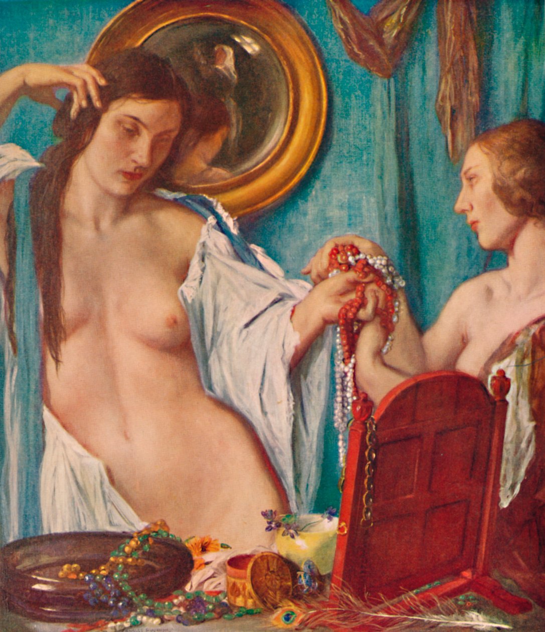 "The Toilet", 1927, 1931 tekijältä Charles Shannon