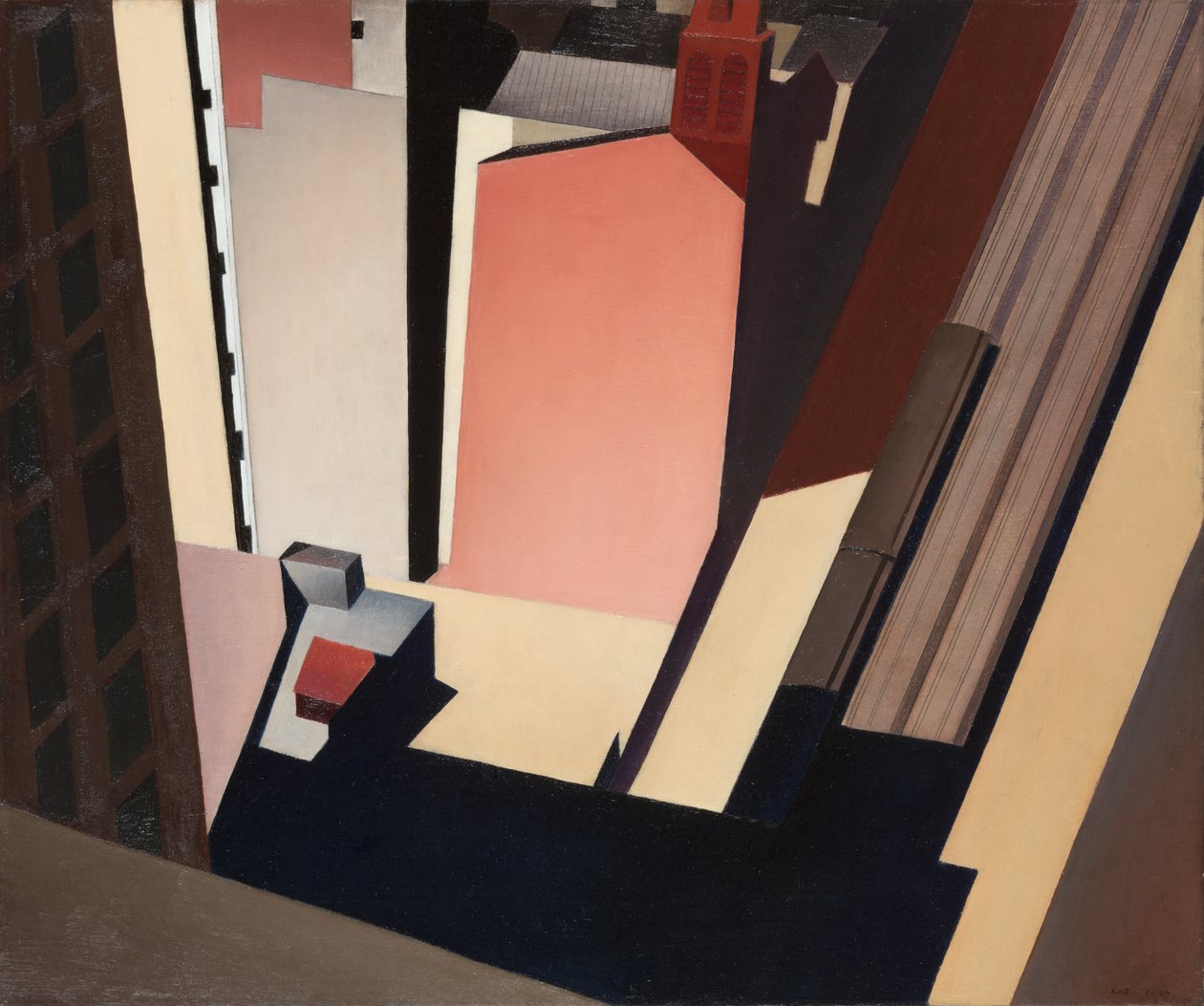 Kirkkokatu El tekijältä Charles Sheeler