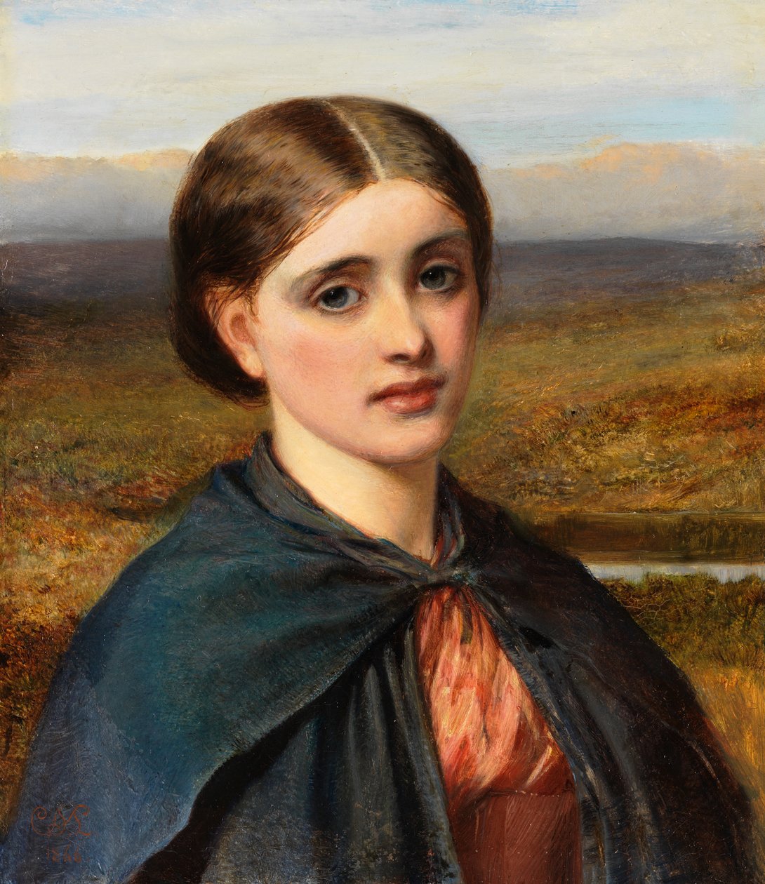 Irlantilaisen pään tutkimus, 1866 tekijältä Charles Sillem Lidderdale