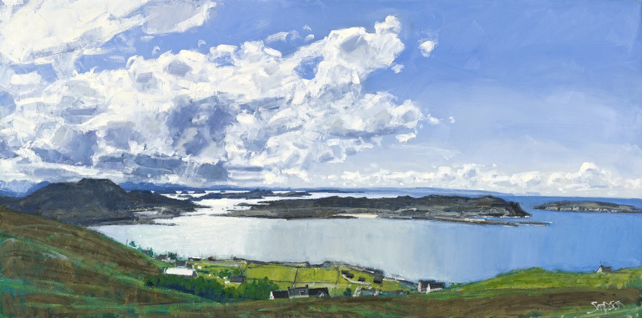 Altandhun takana, 2011 (öljy kankaalle) tekijältä Charles Simpson