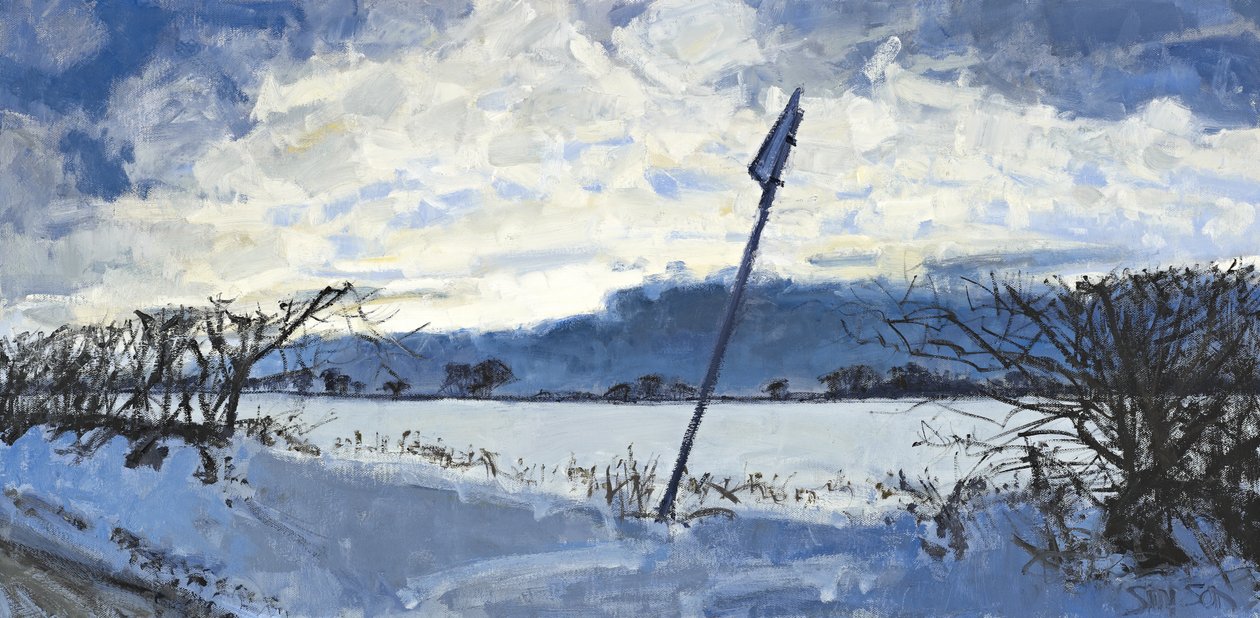 Joulukuun iltapäivä, 2011 (öljy kankaalle) tekijältä Charles Simpson