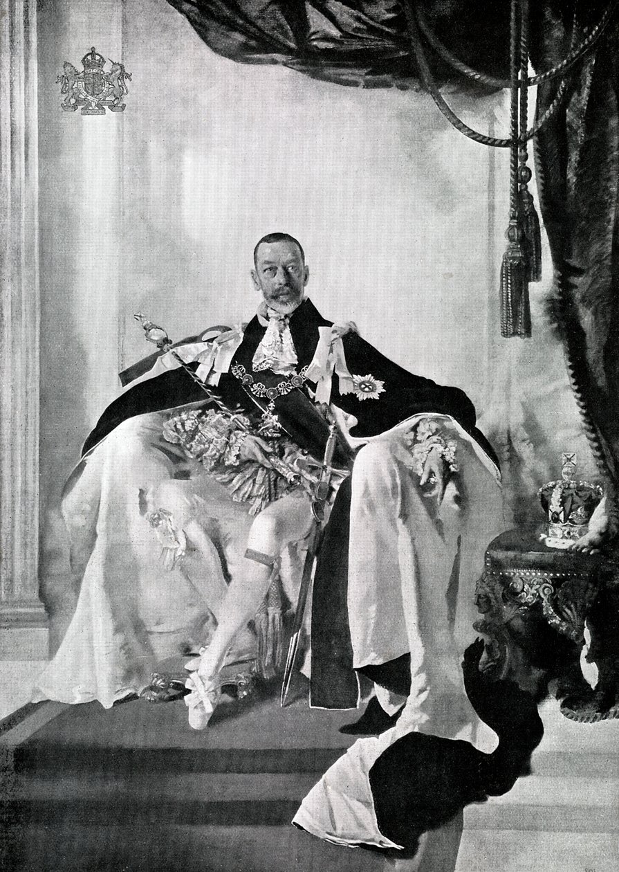 George V, 1924 tekijältä Charles Sims
