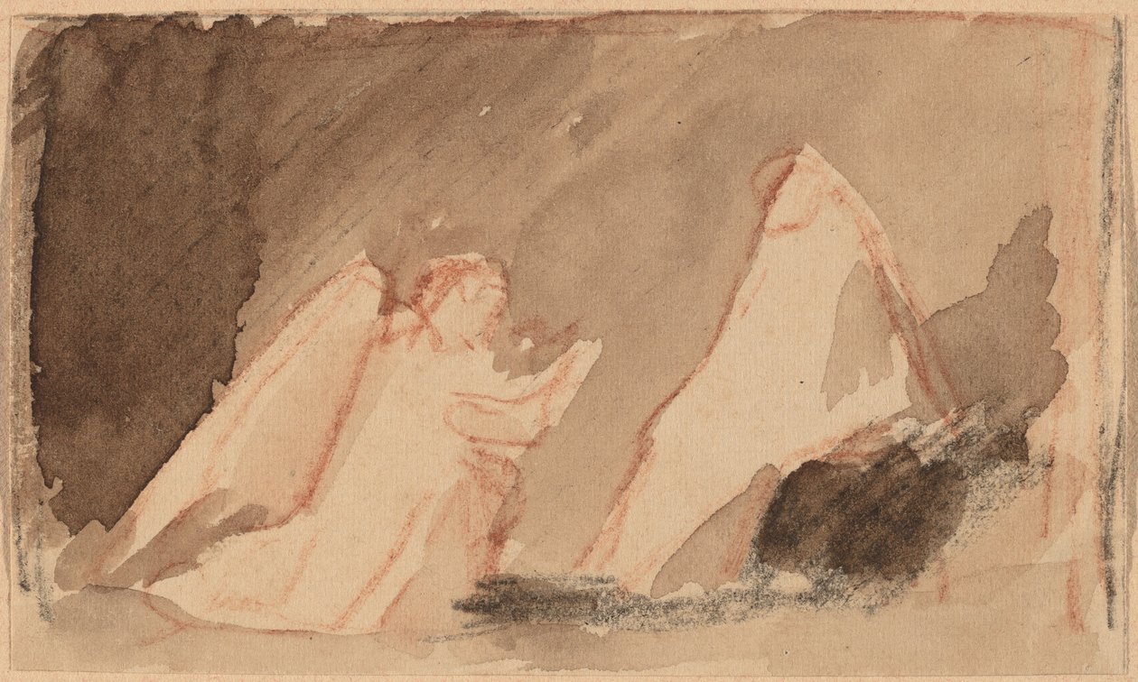 Opiskelu paneelille tekijältä Charles Sprague Pearce