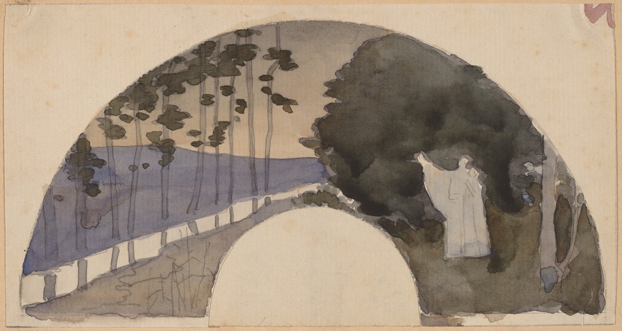 Opiskele holvikäytävälle tekijältä Charles Sprague Pearce