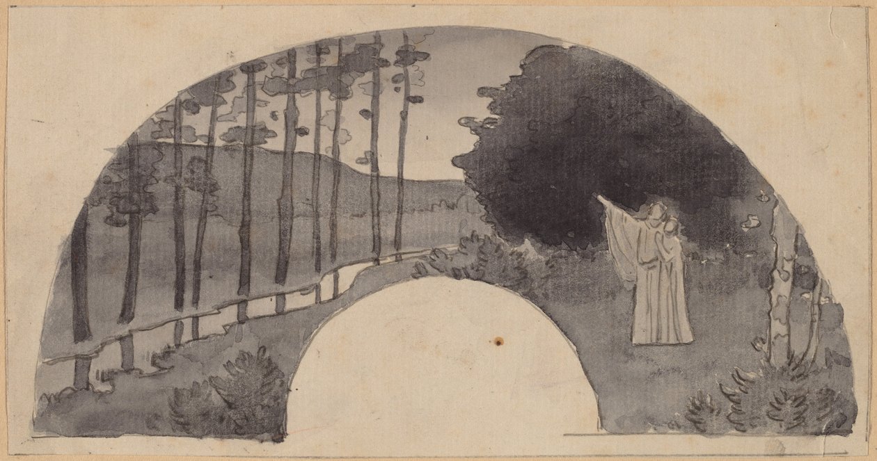 Opiskele holvikäytävälle tekijältä Charles Sprague Pearce