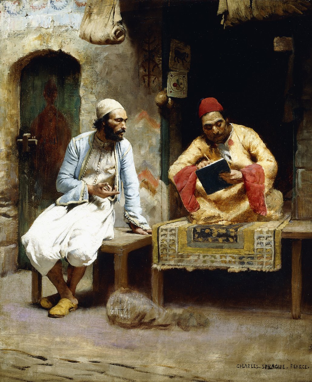 Kirje, tekijältä Charles Sprague Pearce