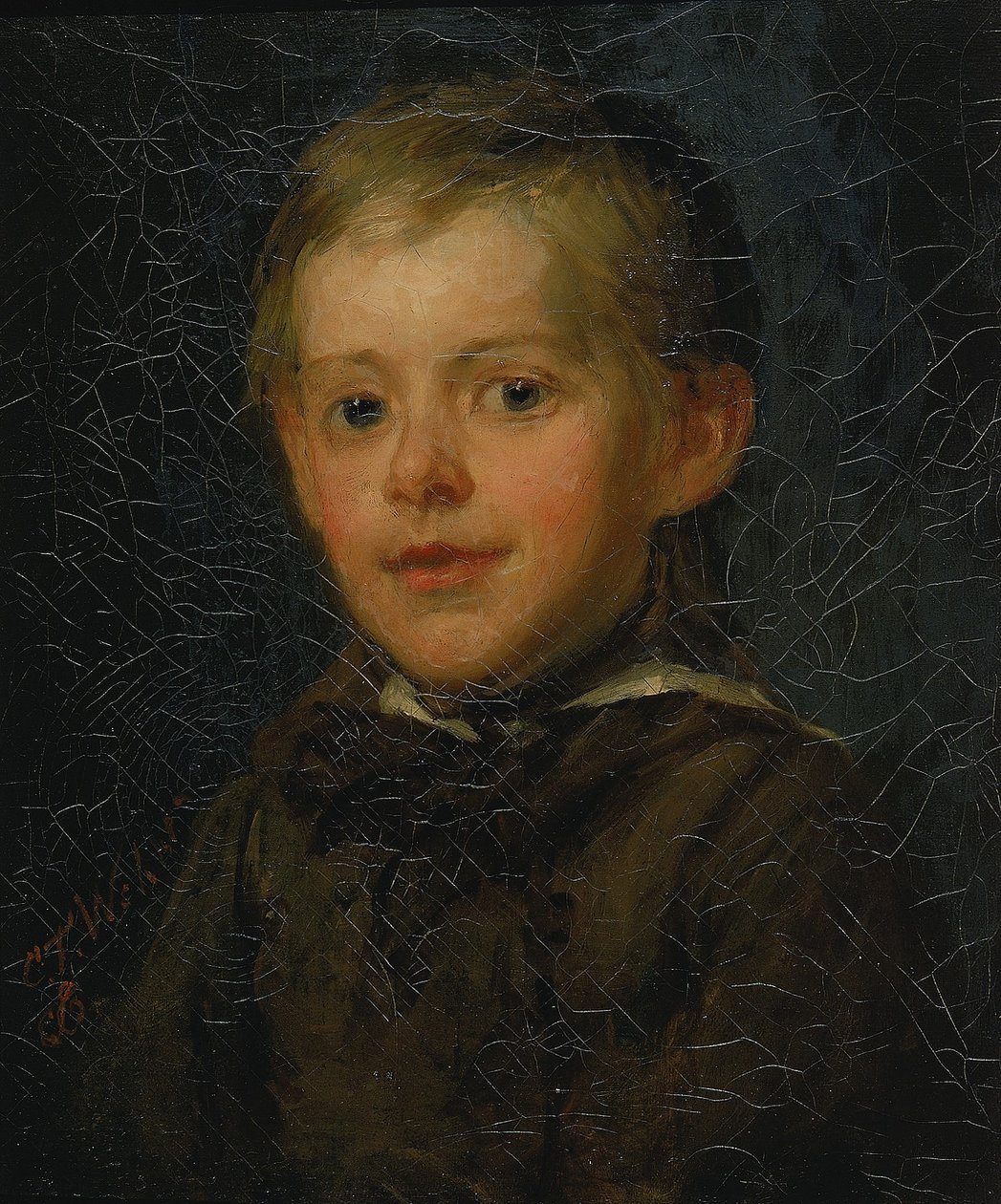 Pojan muotokuva tekijältä Charles T. Webber