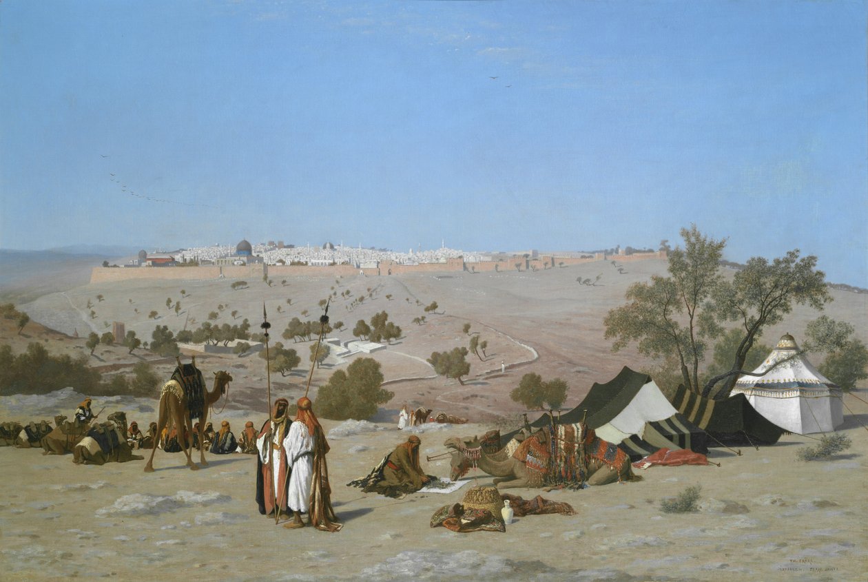 Jerusalem Öljymäeltä tekijältä Charles Theodore  Frere