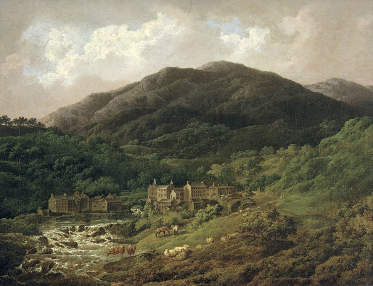 Backbarrow Cotton Mill tekijältä Charles Towne