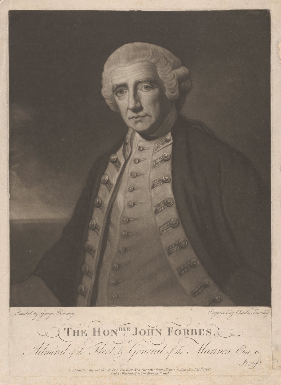 Arvoisa John Forbes tekijältä Charles Townley