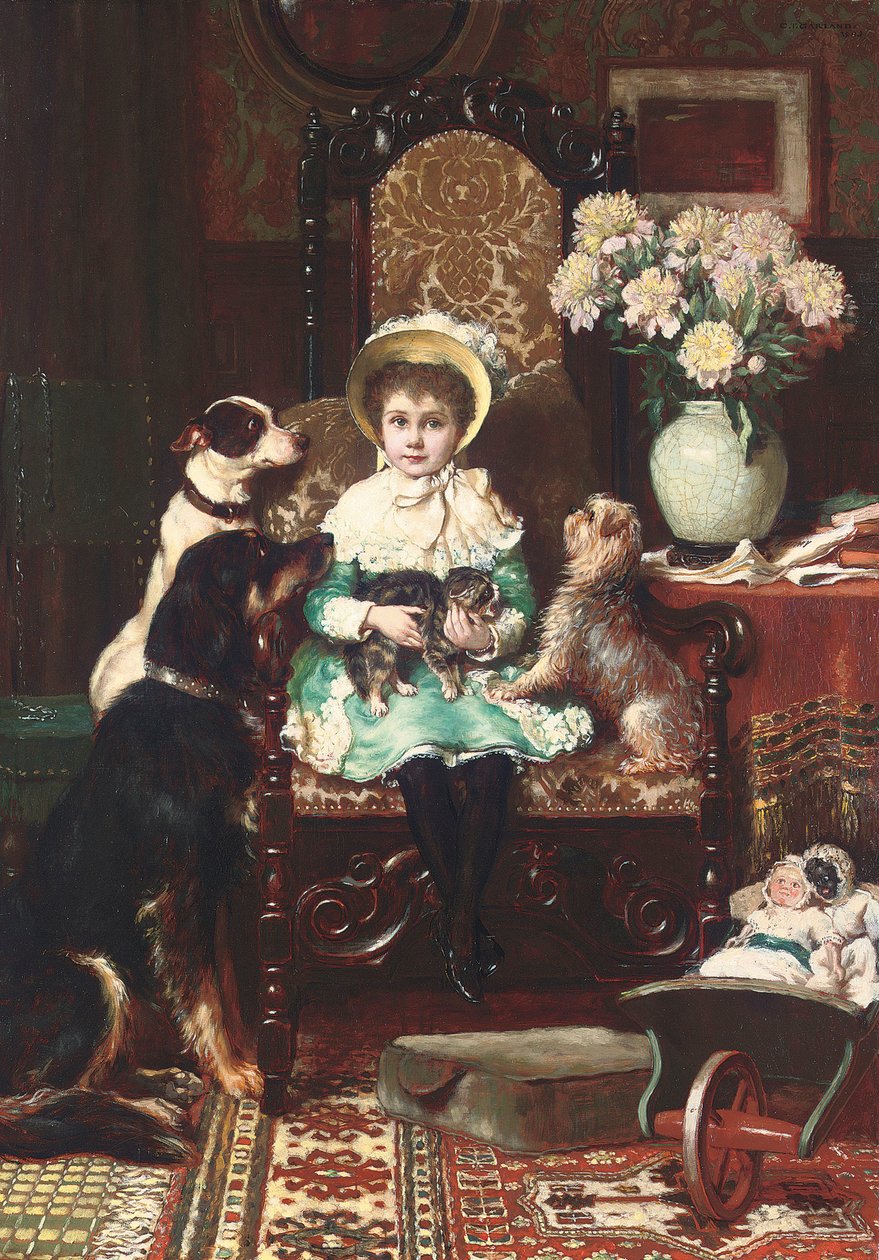 Doddy ja hänen lemmikkinsä, 1883 tekijältä Charles Trevor Garland