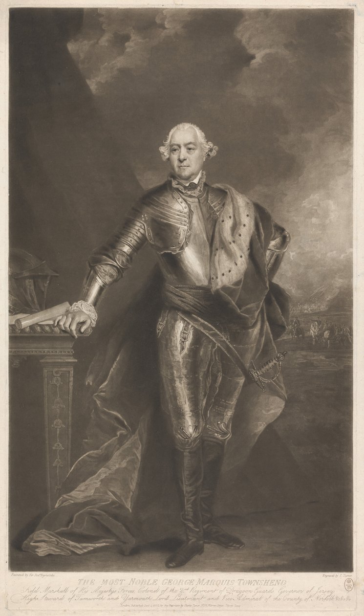 George, ensimmäinen Townshendin markiisi tekijältä Charles Turner