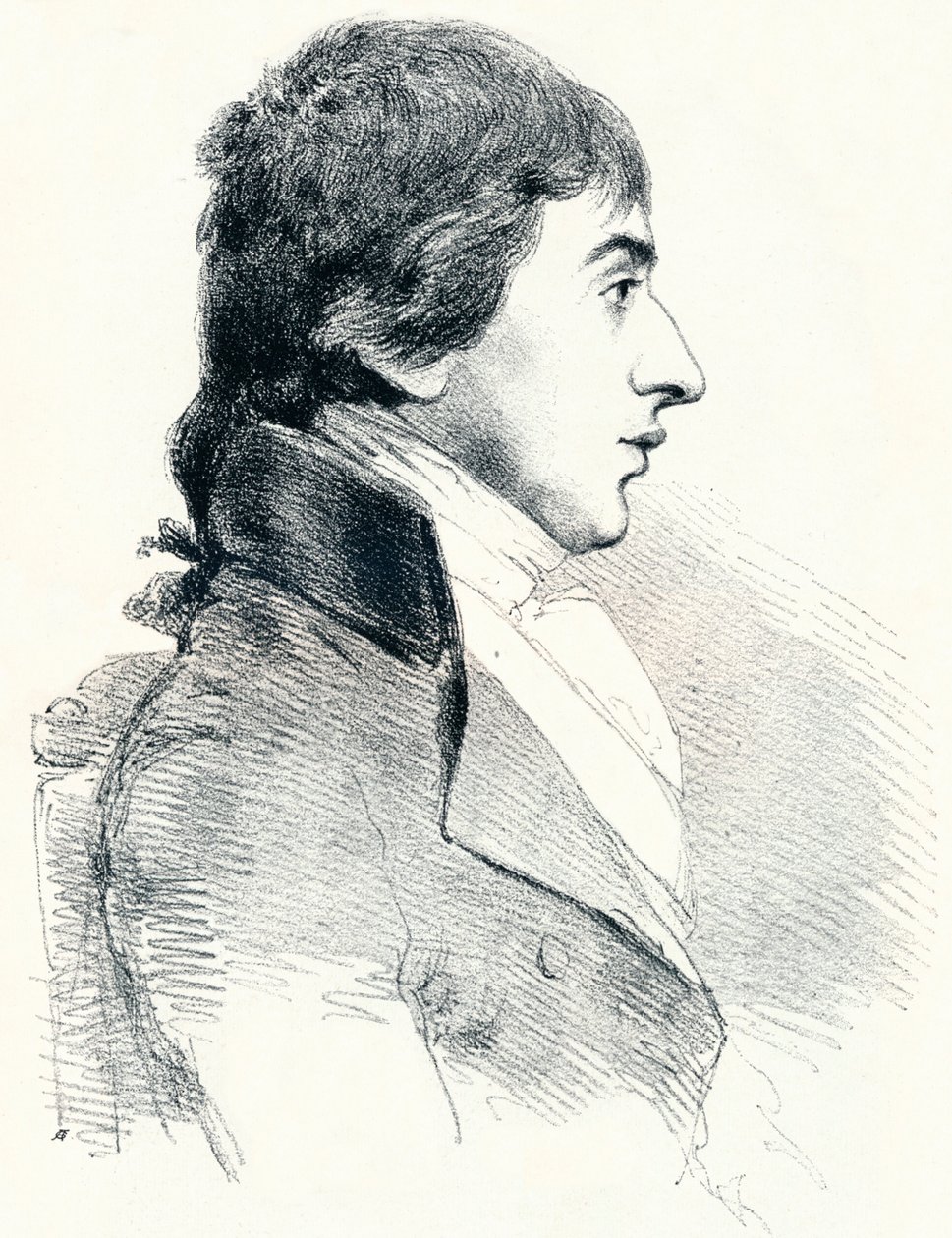 JMW Turnerin muotokuva, c1827 1904 tekijältä Charles Turner