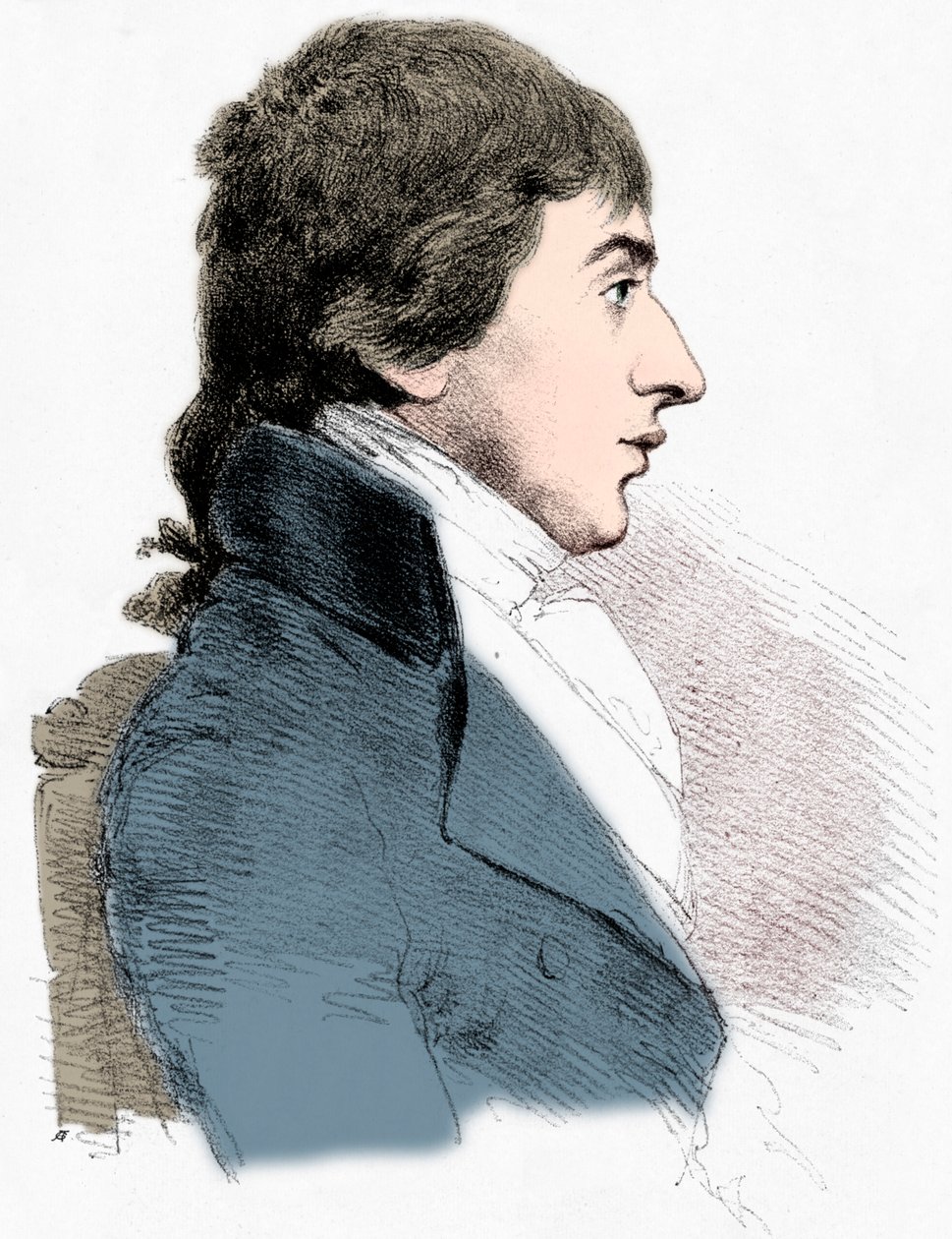 JMW Turnerin muotokuva, c1827 1904 tekijältä Charles Turner
