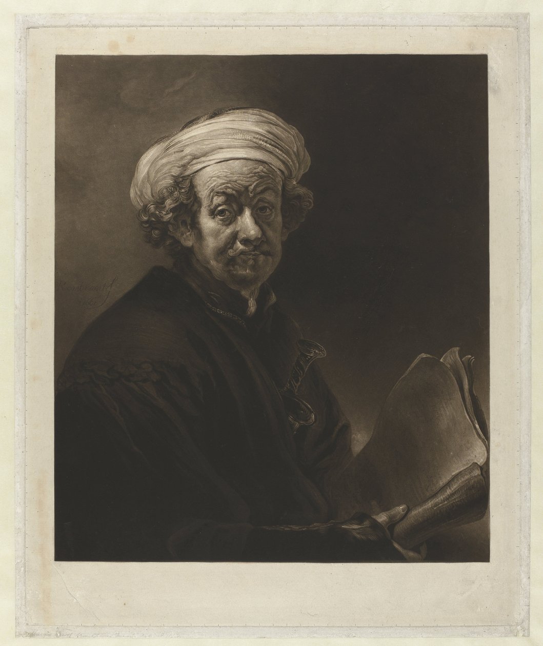 Rembrandt Paulina tekijältä Charles Turner