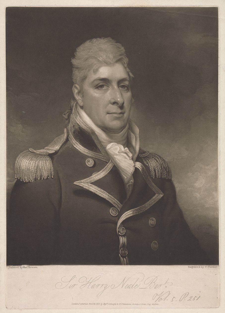 Sir Harry Burrard-Neale, 2. paronetti tekijältä Charles Turner