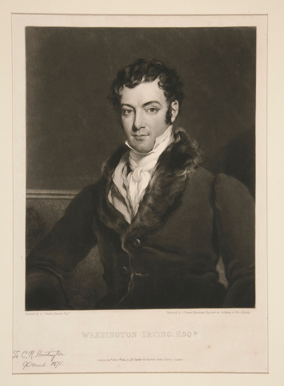 Washington Irving, Esq.r tekijältä Charles Turner