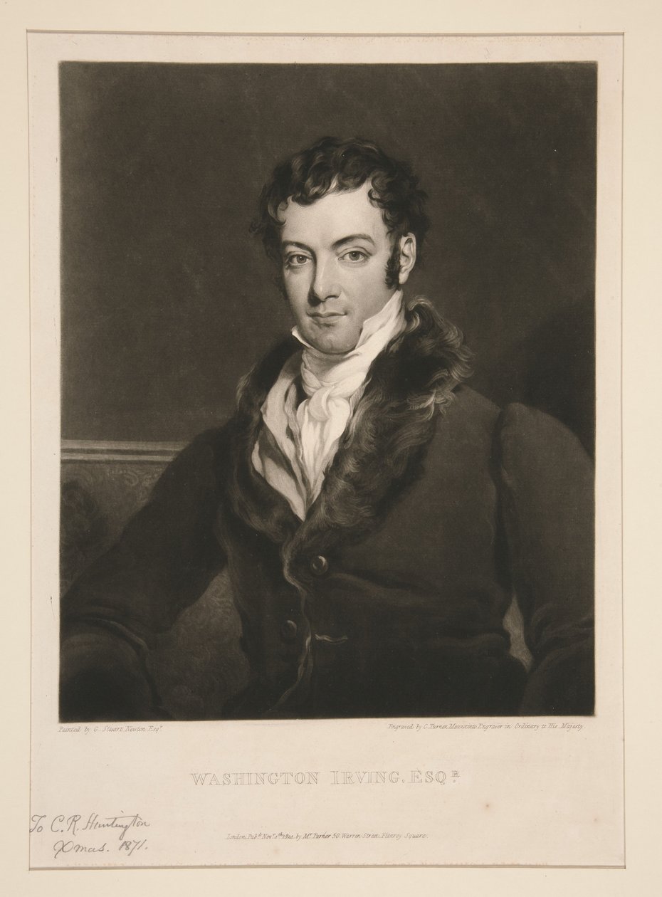 Washington Irving, Esq.r tekijältä Charles Turner