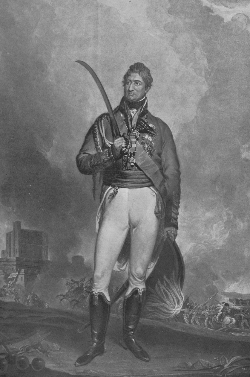 "Sir Thomas Picton", 1843 1909 tekijältä Charles Turnes