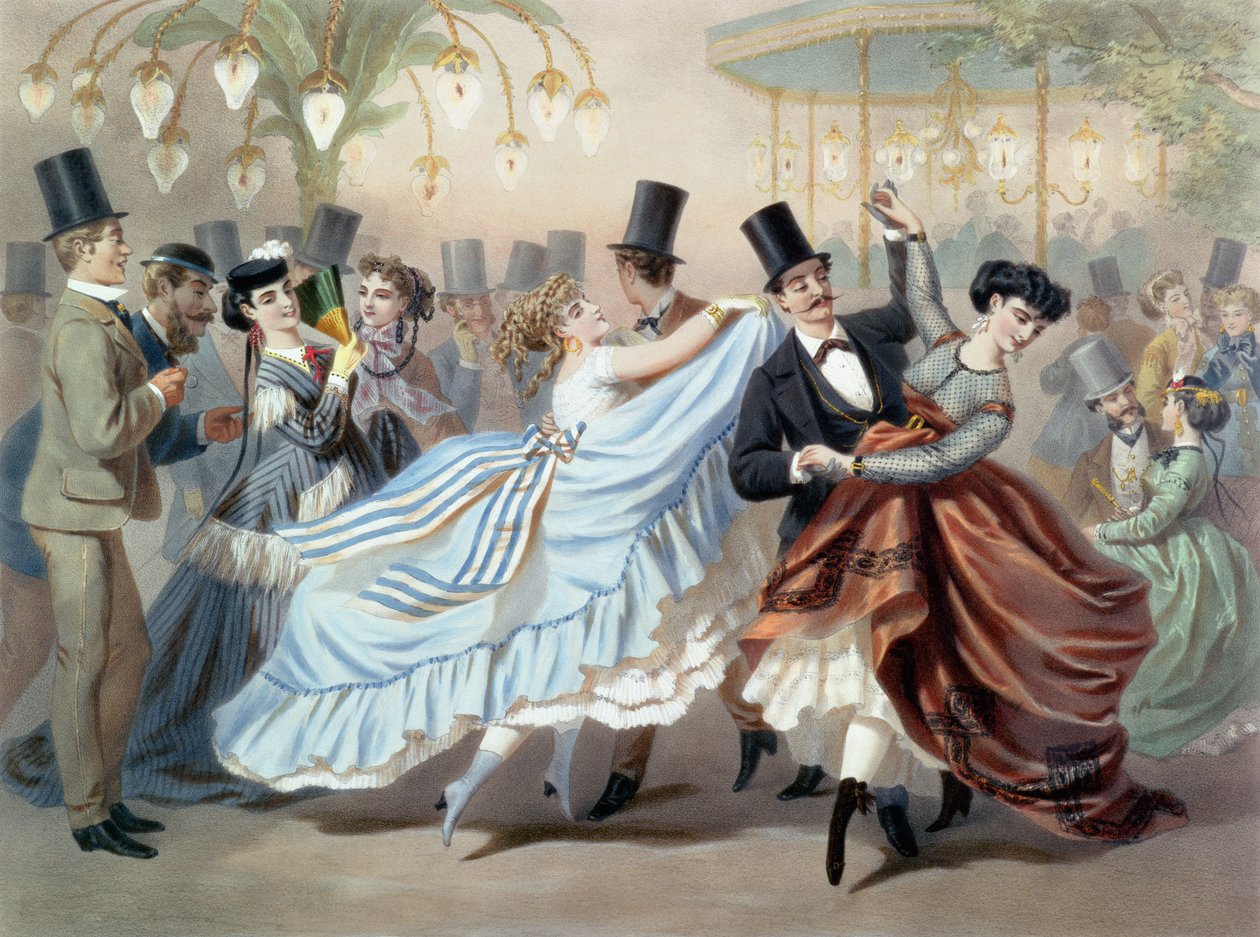 Valssi Bal Mabillessa, Avenue Montaigne, Pariisi tekijältä Charles Vernier