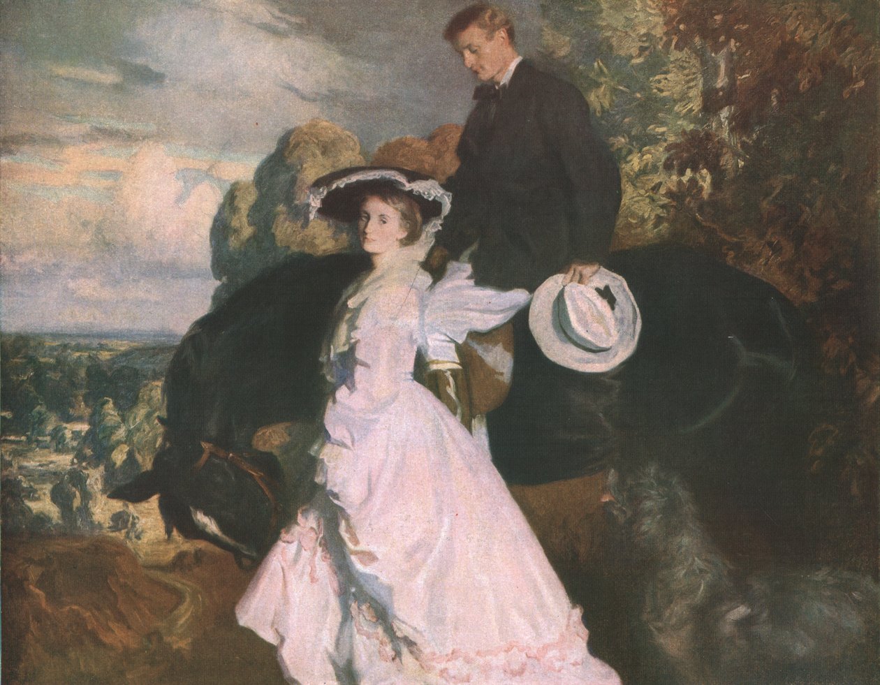The Return from the Ride, 1902, c1930. tekijältä Charles Wellington Furse