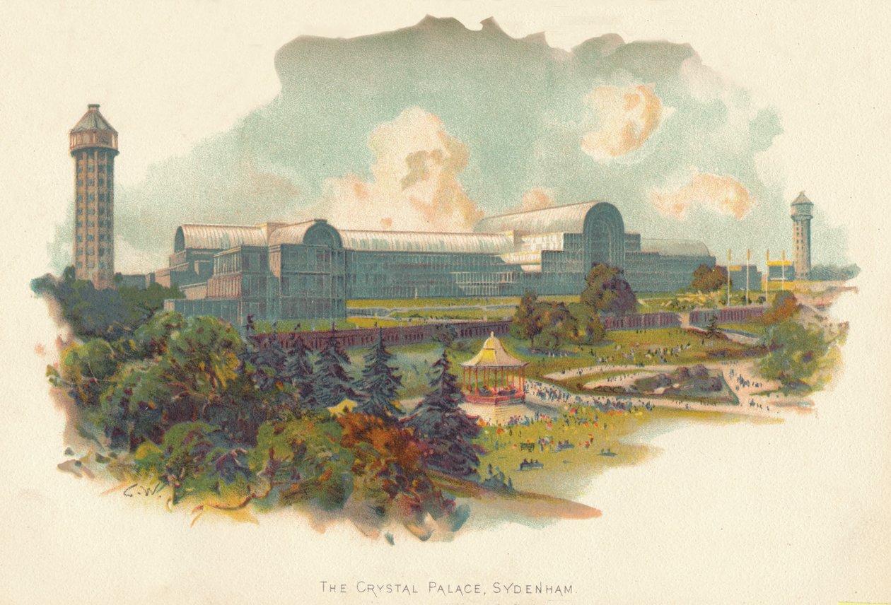 Crystal Palace, Sydenham, 1890 tekijältä Charles Wilkinson