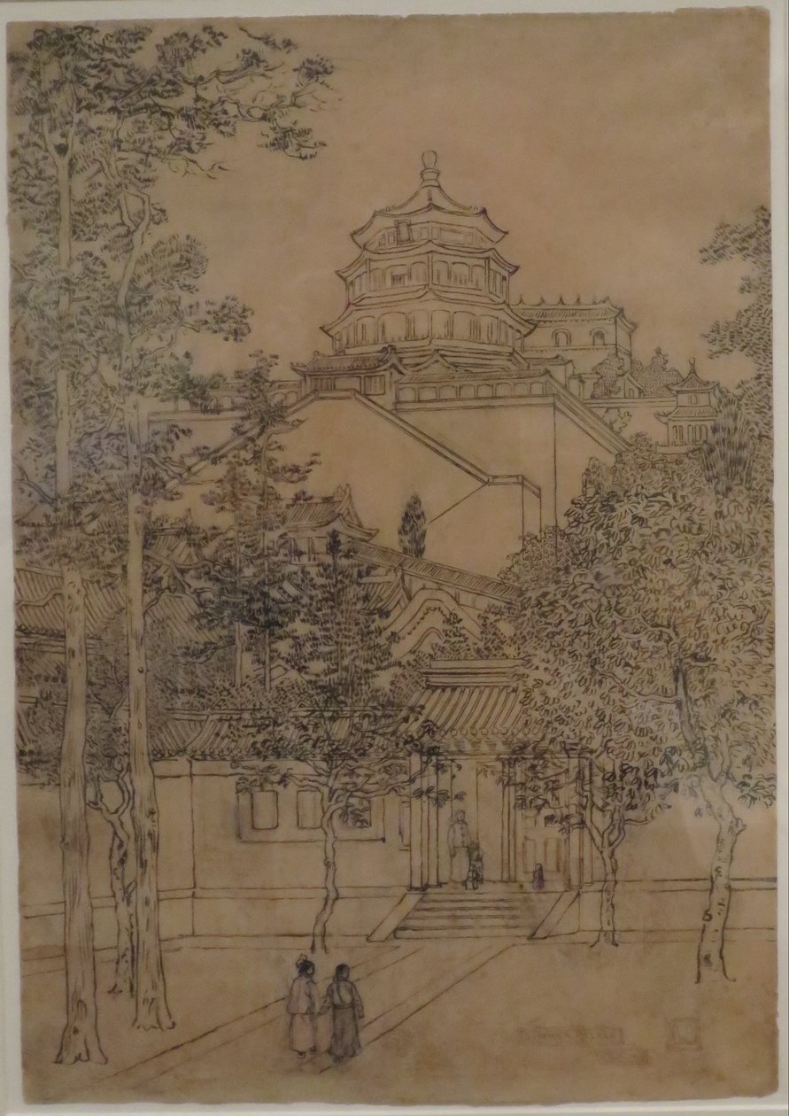 Charles W. Bartlettin "Kesäpalatsi, Peking", HMA 28114. tekijältä Charles William Bartlett