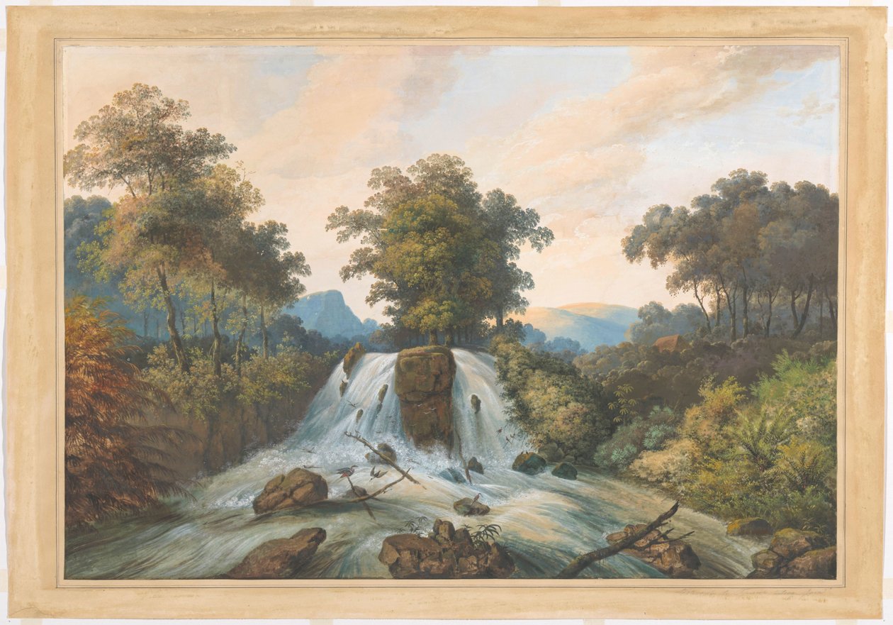 Näkymä Kema-joelle, Waterhaalplaats tekijältä Charles William Meredith van de Velde