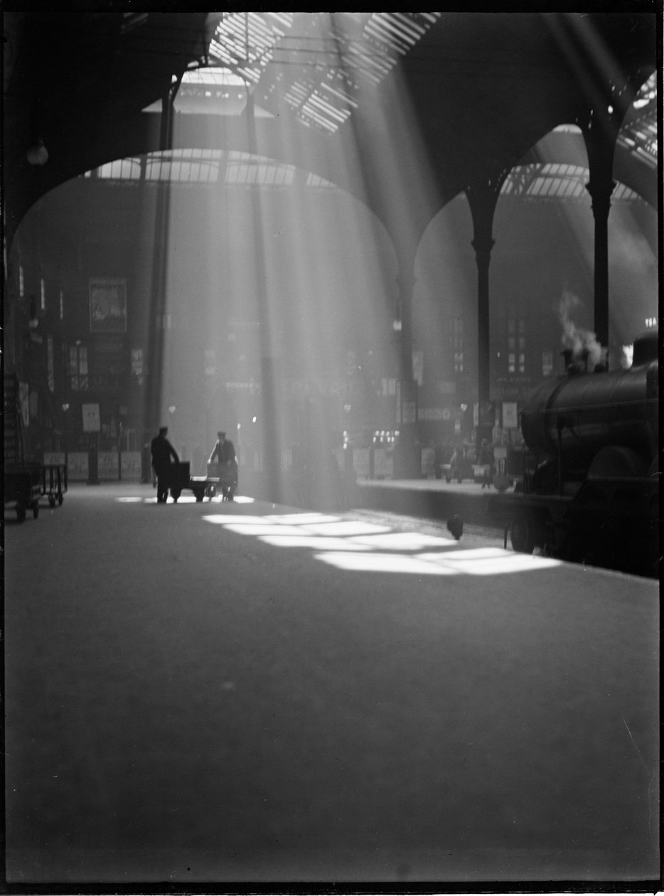 Liverpool Streetin asema, Liverpool Street, Lontoon kaupunki, Greater London Authority, 1932. tekijältä Charles William Prickett