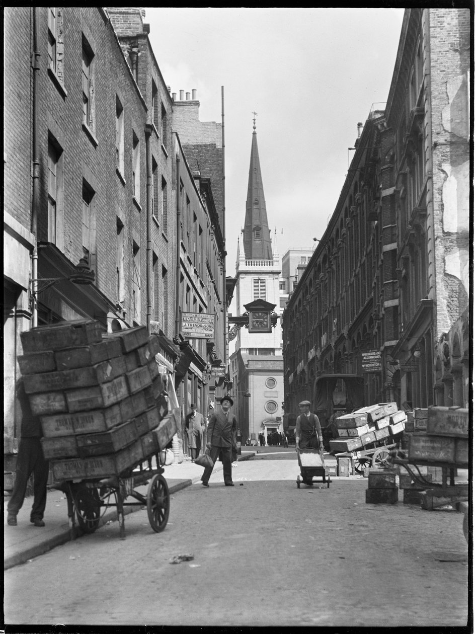 St Mary at Hill, City and County of the City of London, Greater London Authority, 1930-luku. tekijältä Charles William Prickett