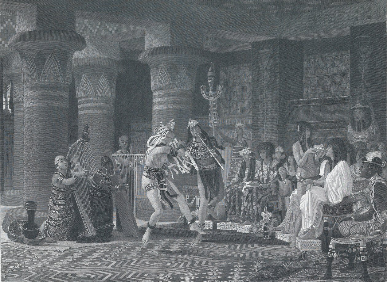 Ajanviete muinaisessa Egyptissä, 1876. tekijältä Charles William Sharpe