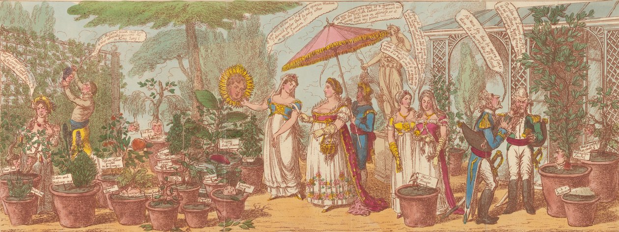 Imperial Botany – tai kurkistus Josephinen englantilaisten eksoottisten kokoelmaan, vide t..., 1. maaliskuuta 1814. tekijältä Charles Williams.