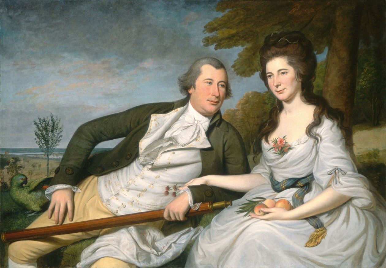 Benjamin ja Eleanor Ridgely Laming tekijältä Charles Willson Peale