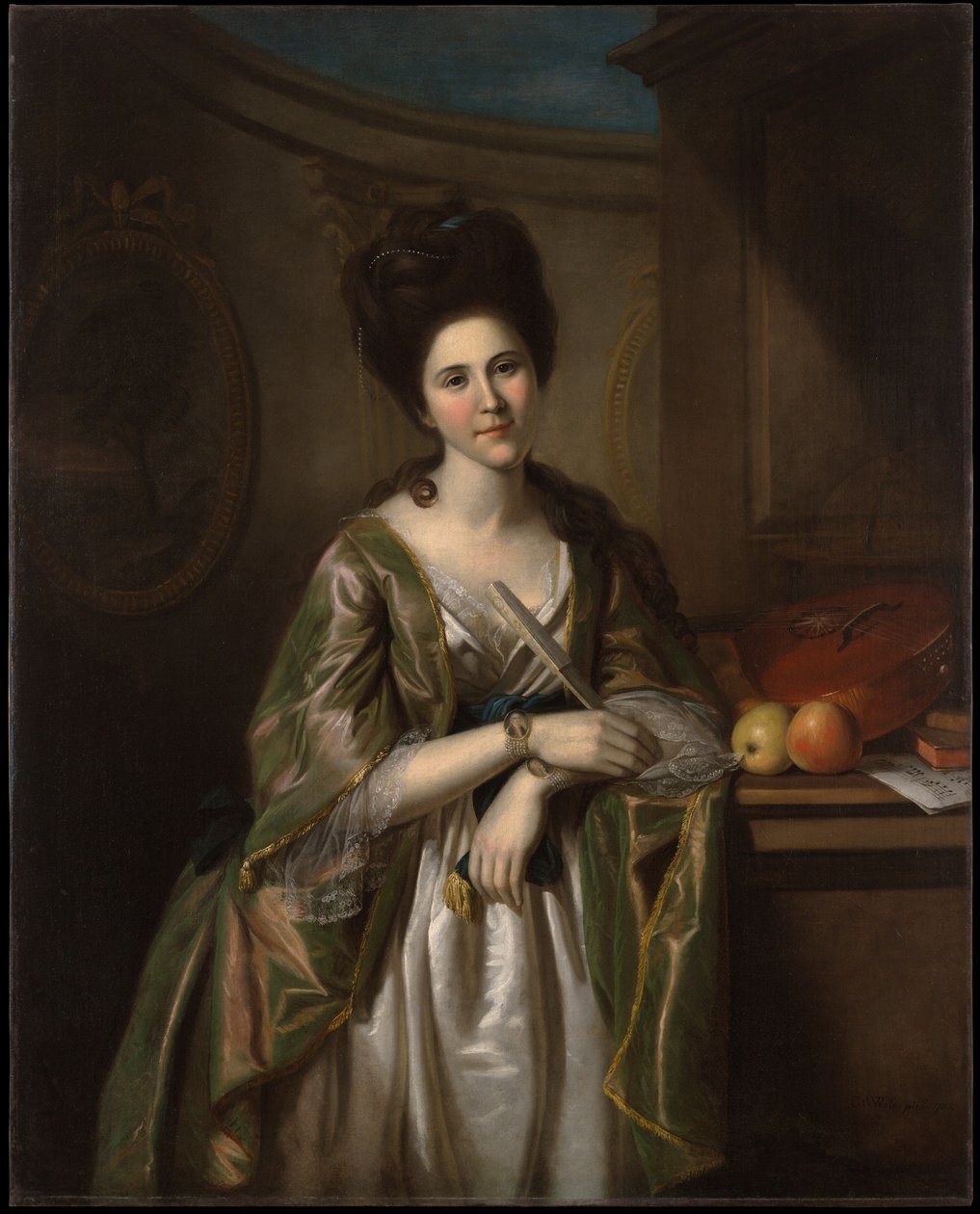 Deborah McClenachan Stewart (1763-1823) tekijältä Charles Willson Peale