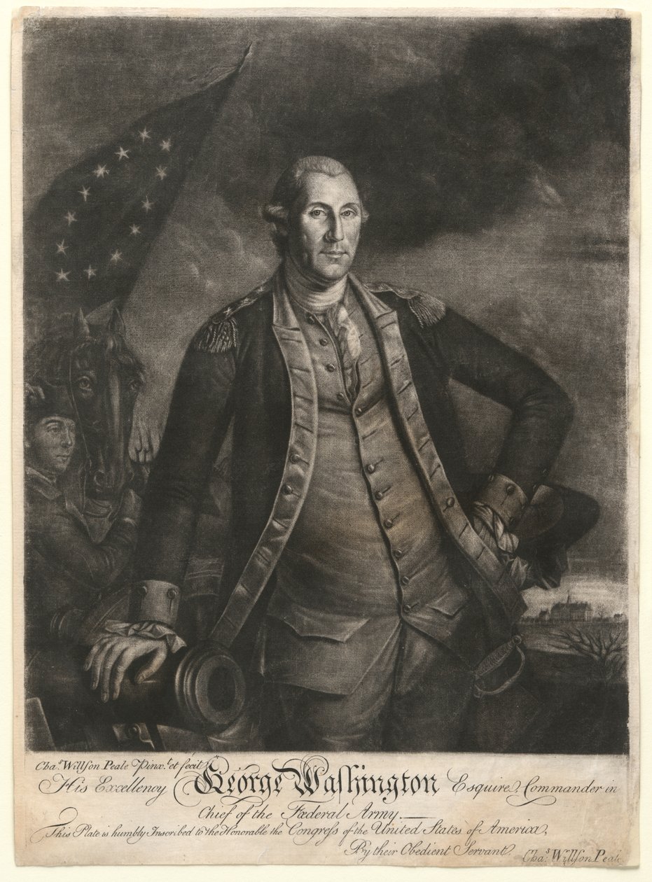 George Washington tekijältä Charles Willson Peale