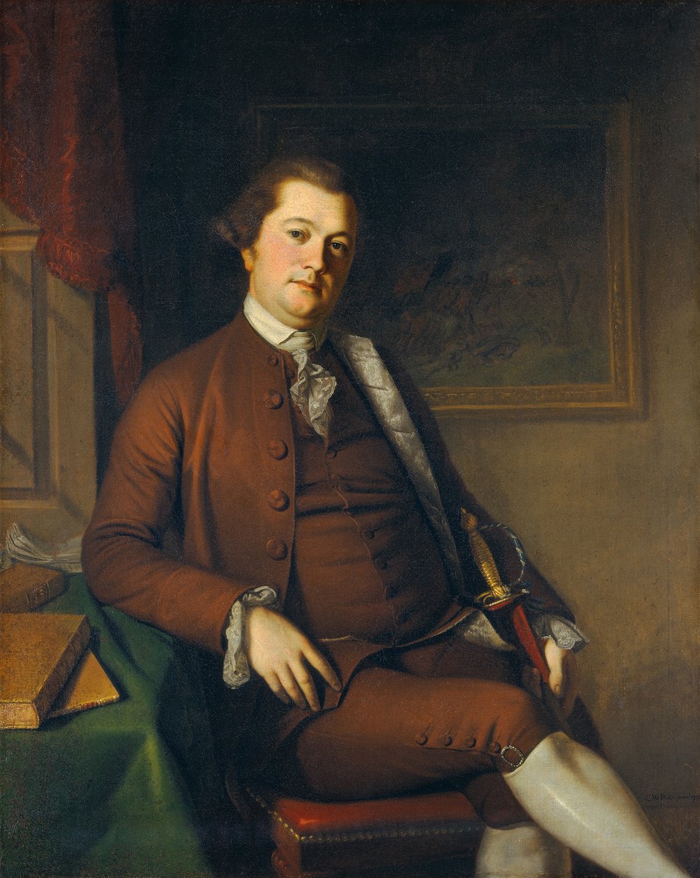 John Philip de Haas, 1772. tekijältä Charles Willson Peale