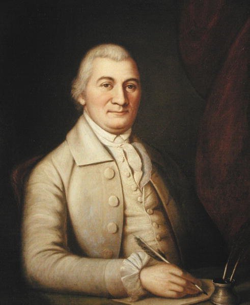 Joseph Dean, noin 1785 (öljy kankaalle). tekijältä Charles Willson Peale