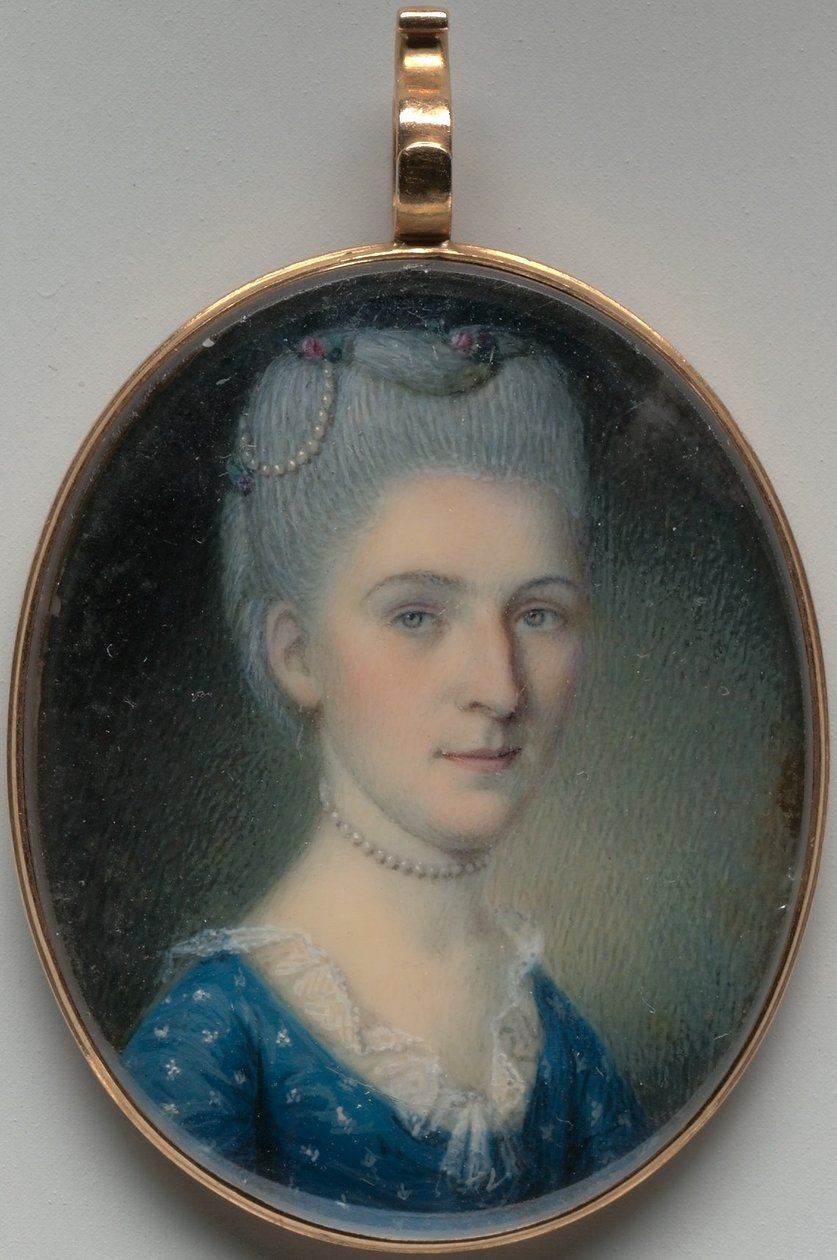 Rouva Joseph Donaldson (Frances Johnston) tekijältä Charles Willson Peale