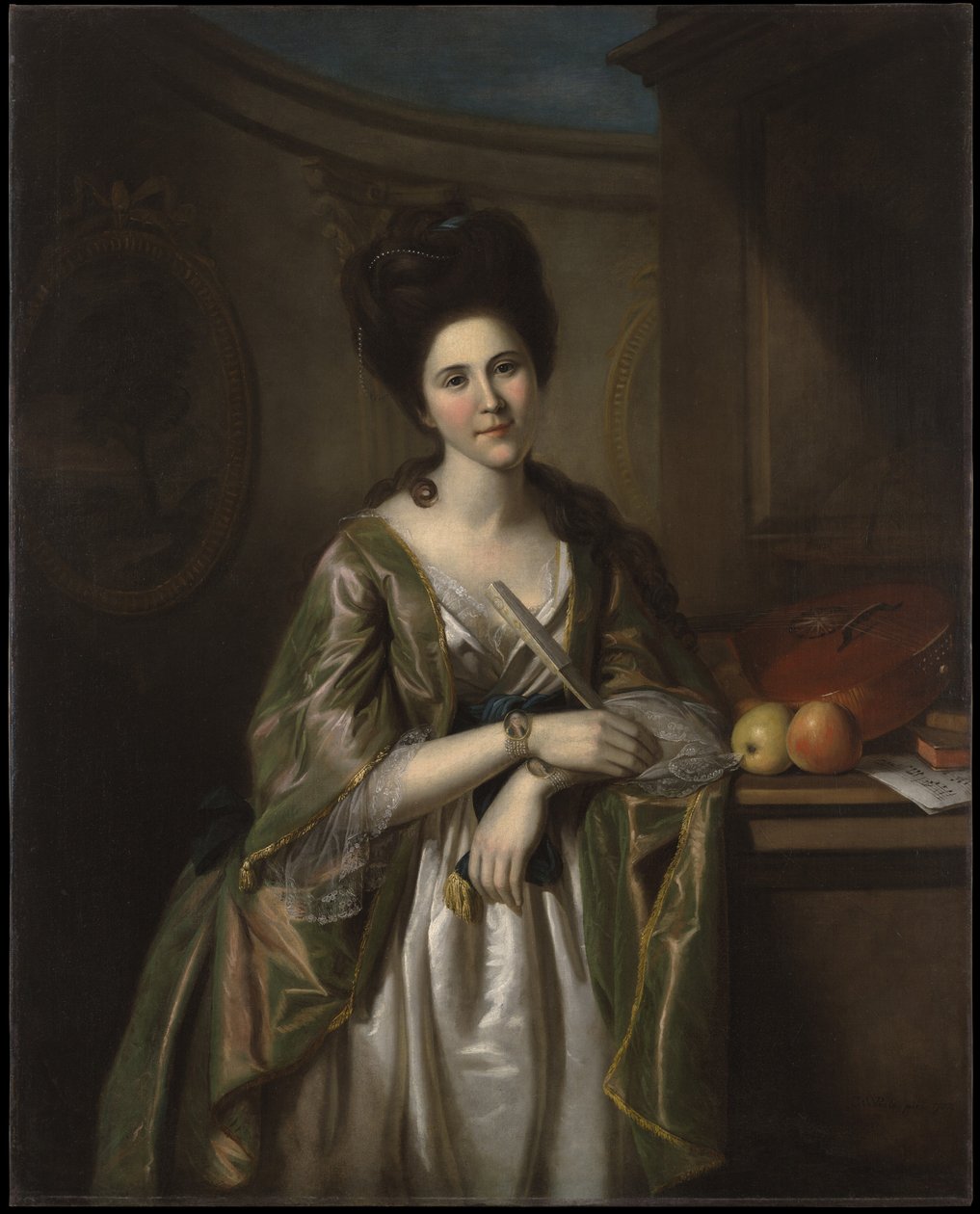 Rouva Walter Stewart, 1782 tekijältä Charles Willson Peale