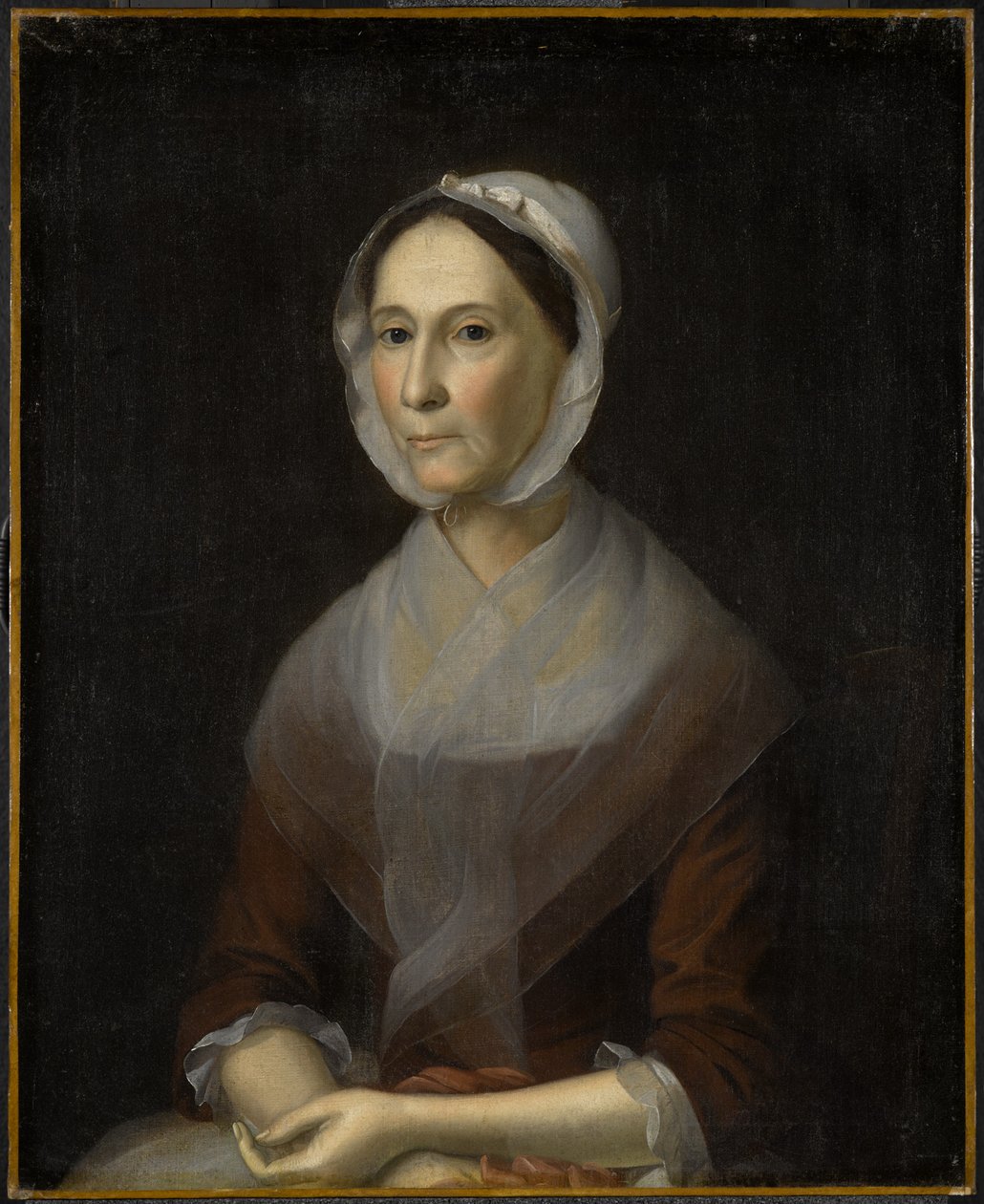 Rouva William Strachanin muotokuva, n. 1770-1772 tekijältä Charles Willson Peale