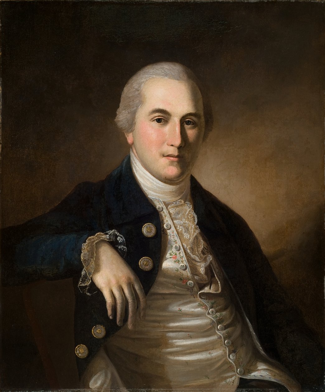 Robert Hazlehurstin muotokuva 1782 (Öljy kankaalle) tekijältä Charles Willson Peale