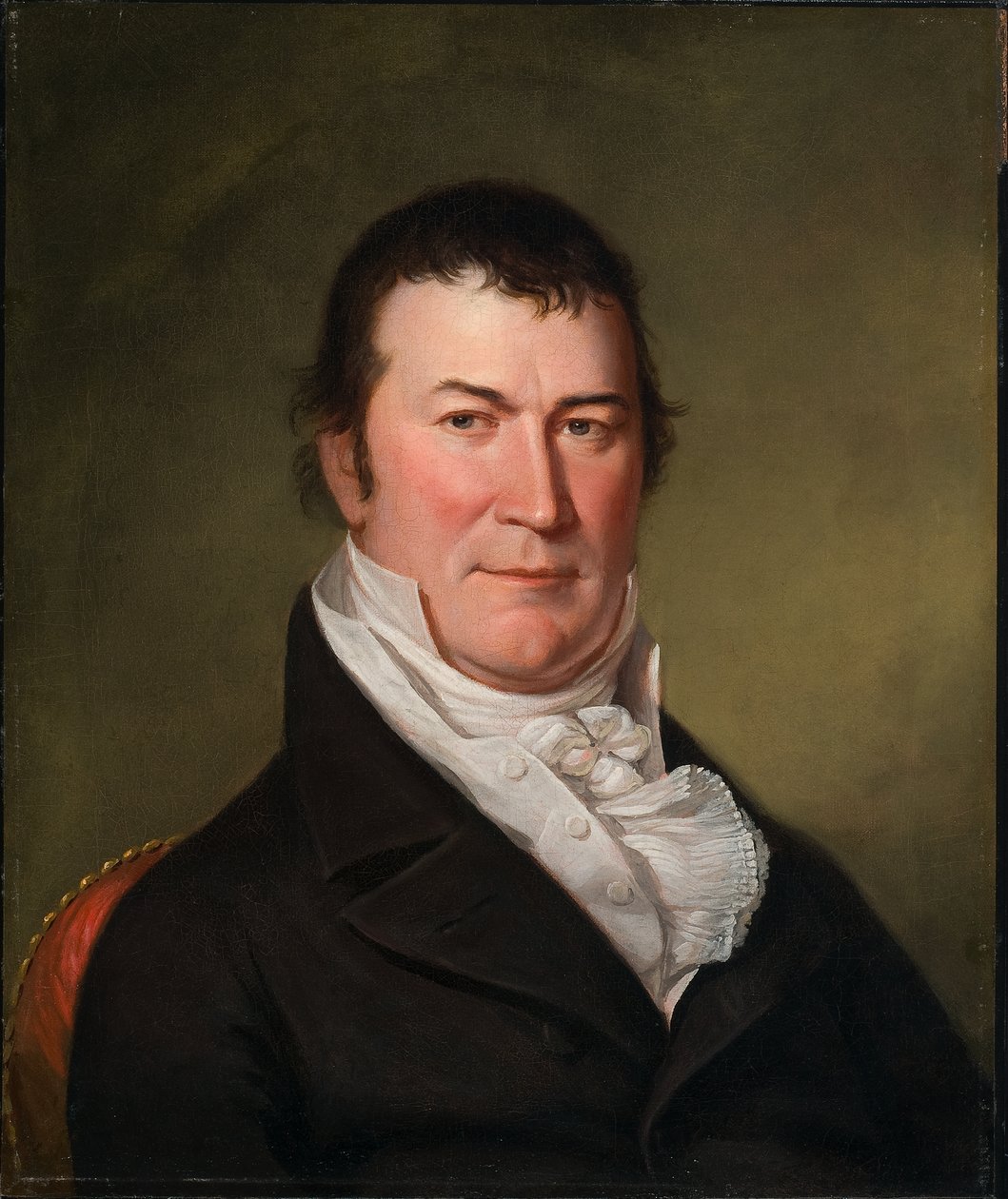 Muotokuva William Harris Crawfordista 1818 (Öljy kankaalle) tekijältä Charles Willson Peale