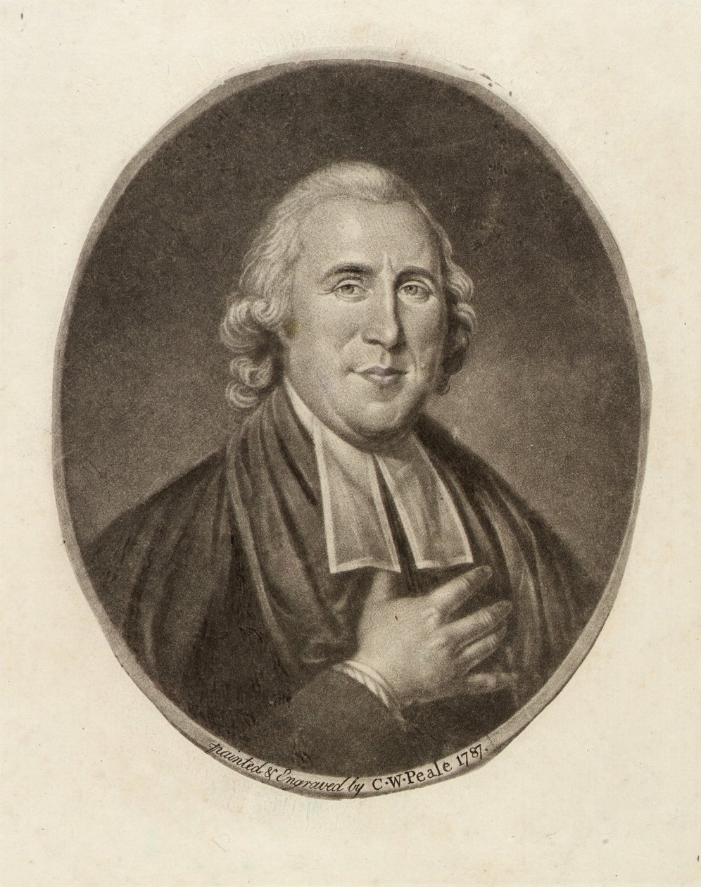 Pastori Joseph Pilmore tekijältä Charles Willson Peale